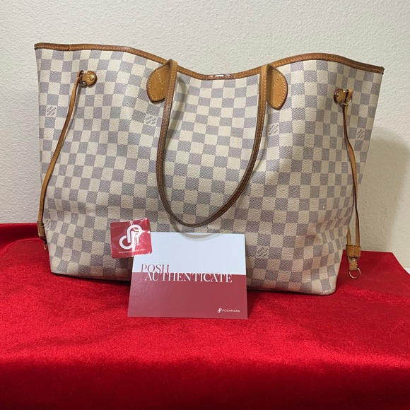 Louis Vuitton Handbags - Authentic Louis Vuitton neverfull GM Damier azur